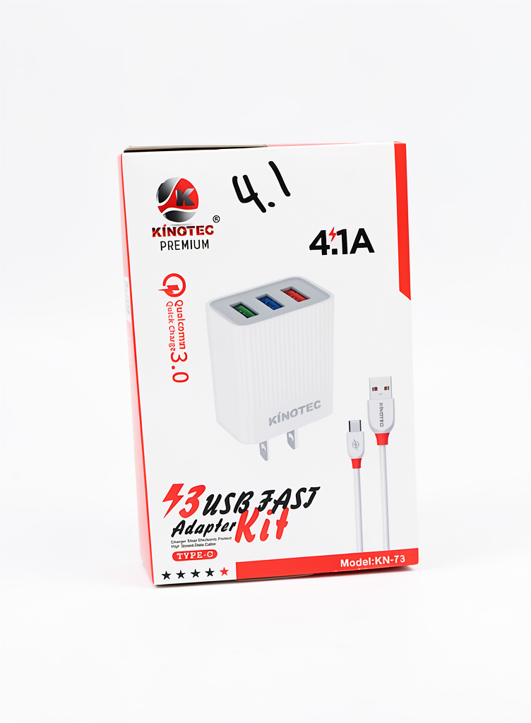 Cargador 3 USB-C
