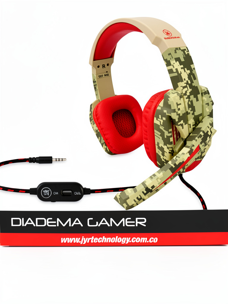 Diadema gamer militar