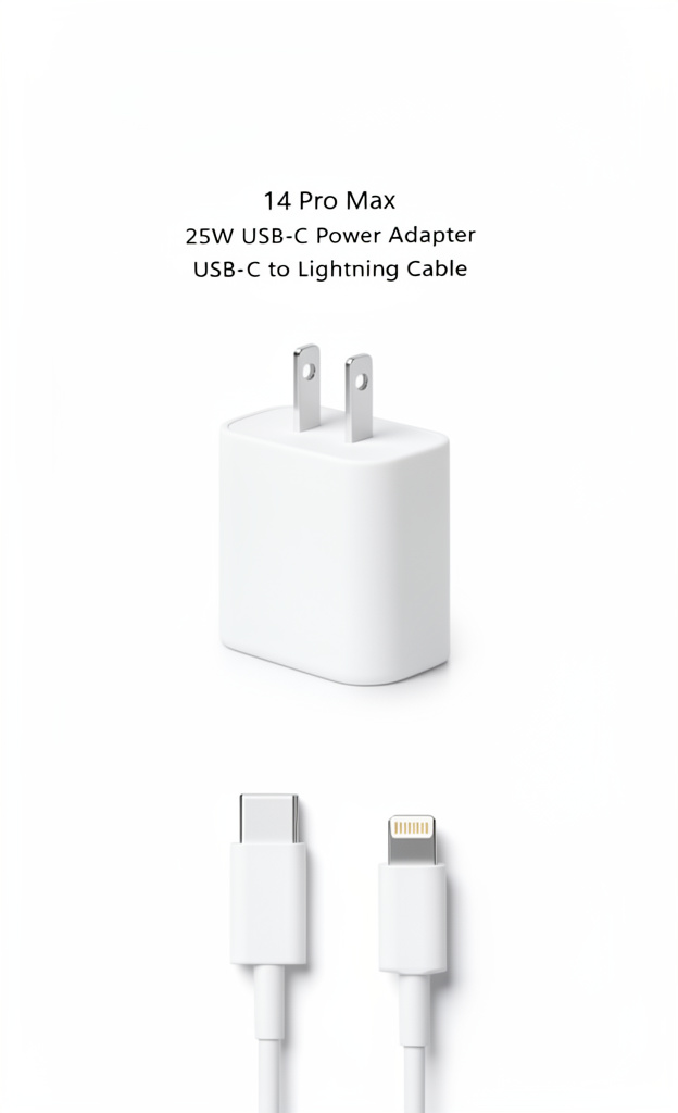 Cargador iPhone 25w lightning