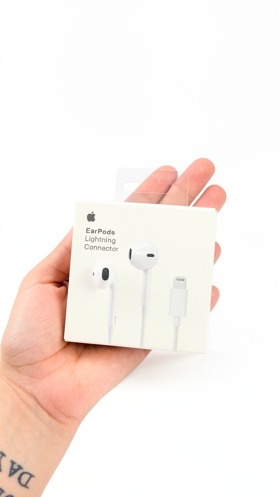 Audífonos Alambricos EarPods con conexión Lightning
