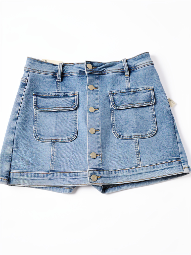 Falda Short Jean Folyrose Talla 40