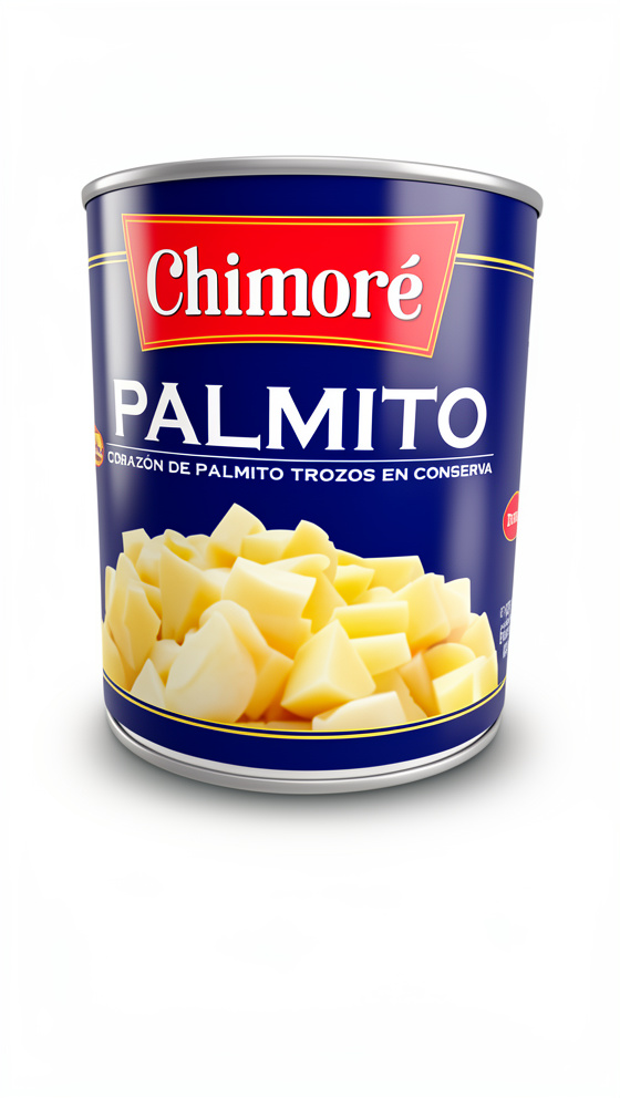 chimore palmito en trozos  frasco 500g
