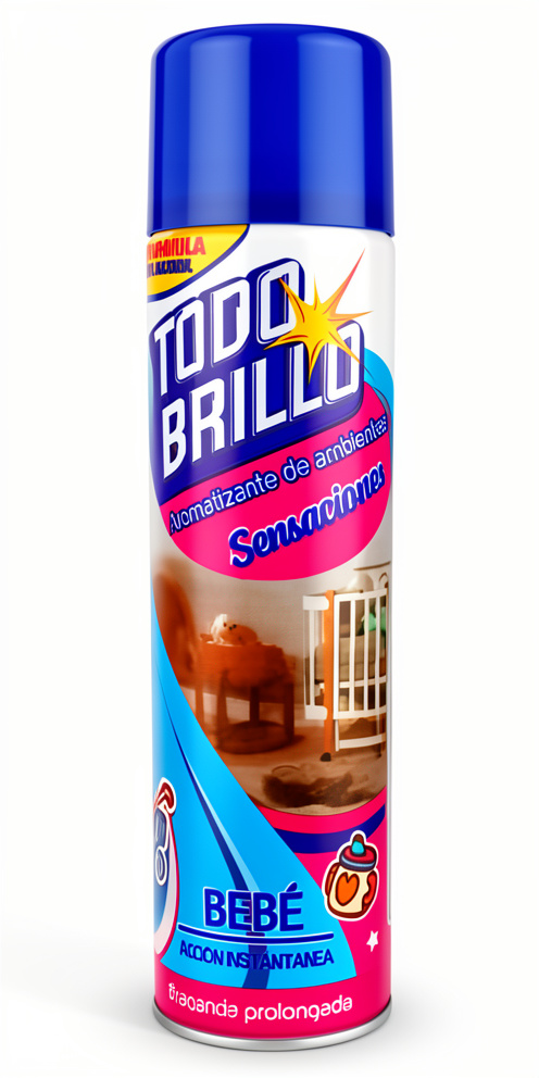 ambiemtador todo brillo sensasiones bebe 360ml