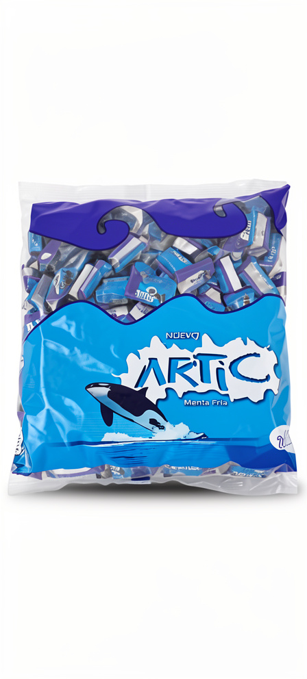 caramelos watts artic menta fria 900g