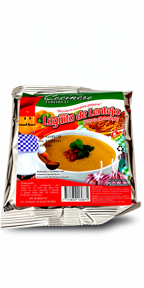 laguita de lenteja el cocinero 100g 5 porciones