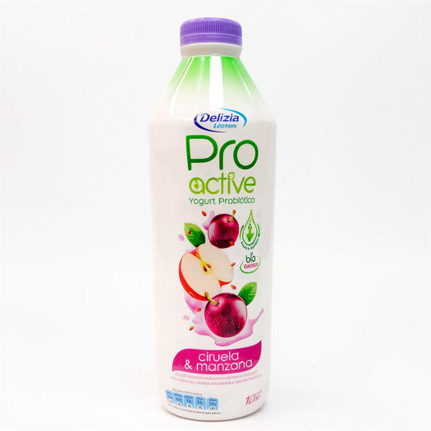 Delizia Yogurt Probiotico Ciruela Manzana X 1 L