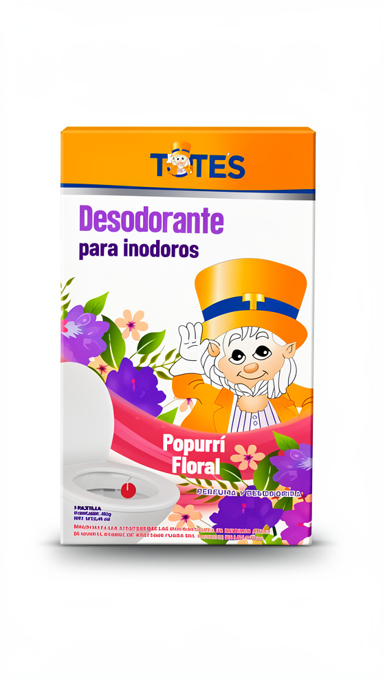 pastilla para baño totes floral 40g
