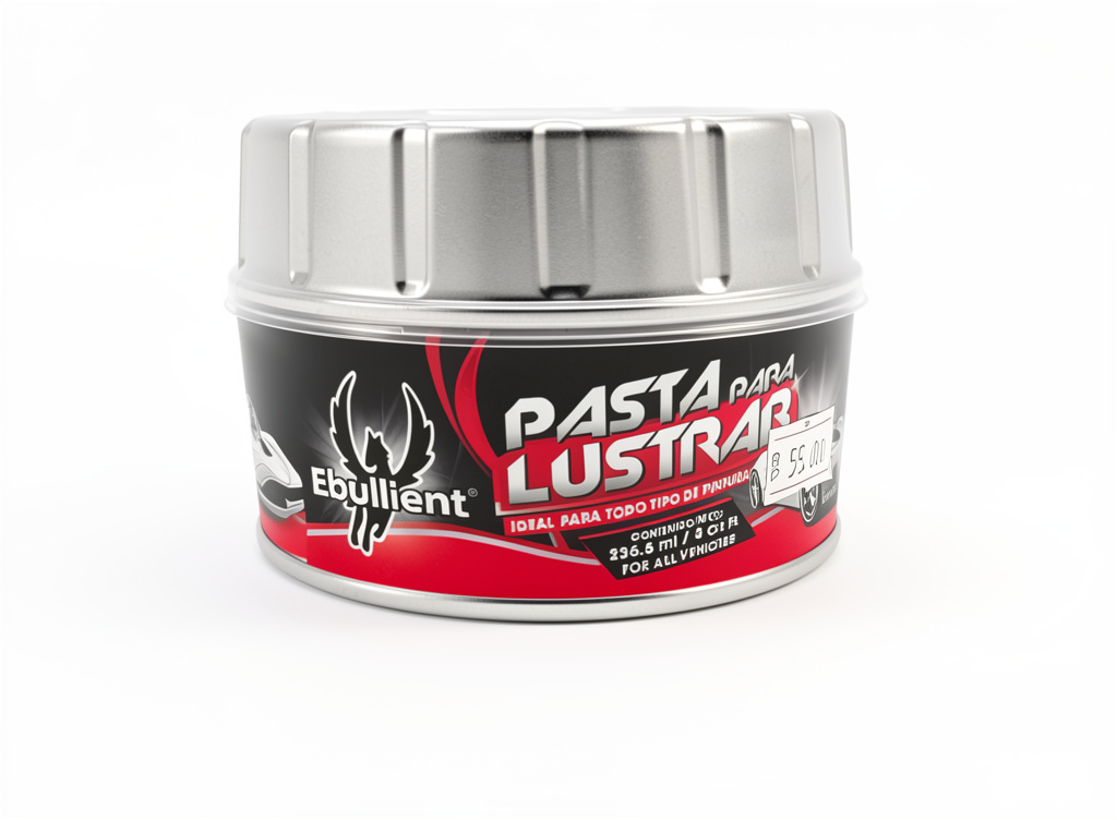 Ebullient pasta para lustrar..