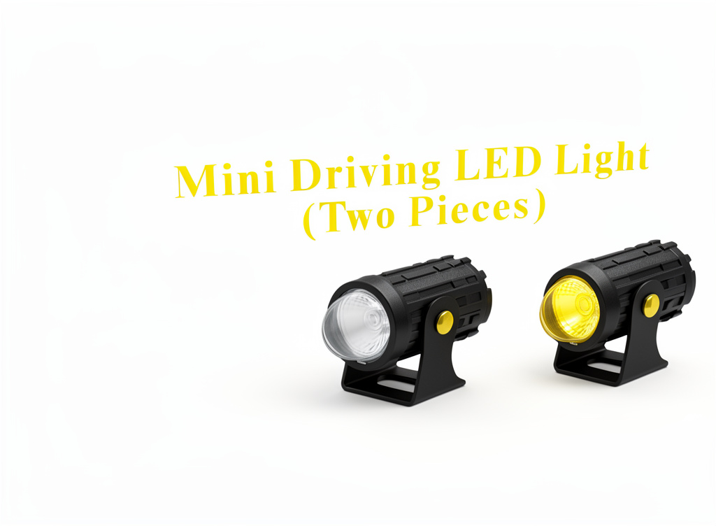 Mini Driving LED Light blanco/amarillo