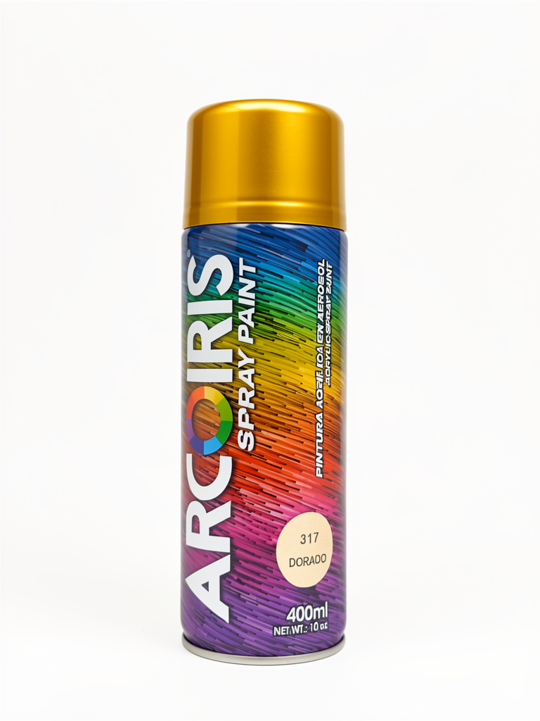 ARCORIS pintura spray dorado 400ml