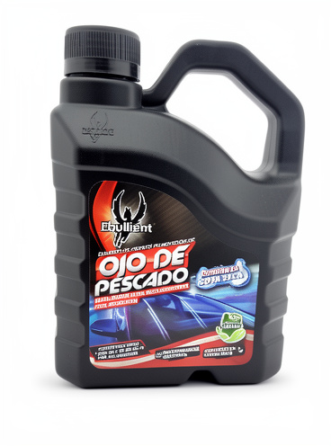 Pulidor de vidrios removedor de ojo de pescado litro