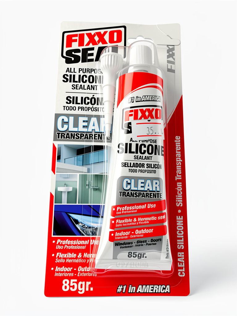 Fixo Silicon Transparente
