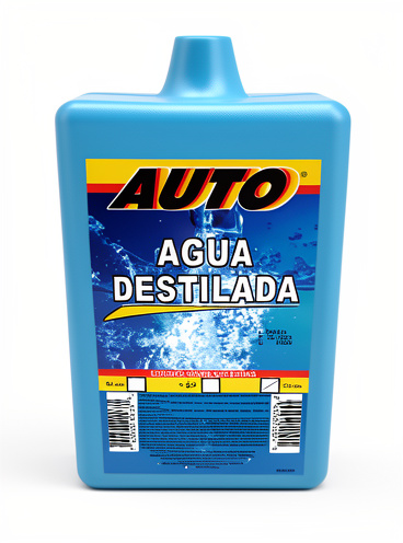 Agua destilada auto