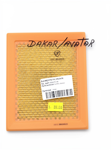 Filtro de aire para moto Dakar/avatar