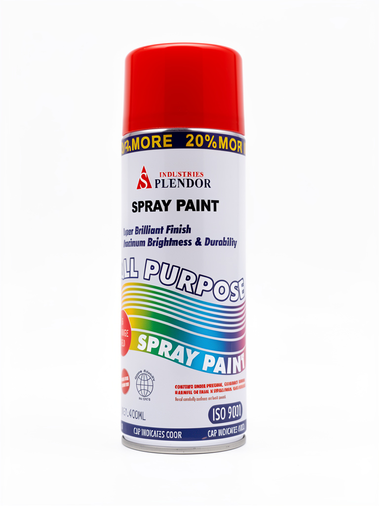 Splendor pintura spray roja