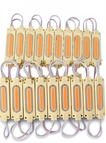 Luz led amarilla