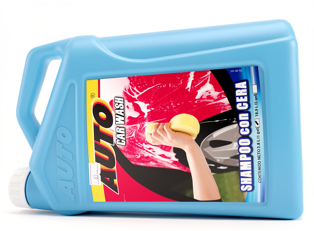 Auto Shampoo con Cera azul
