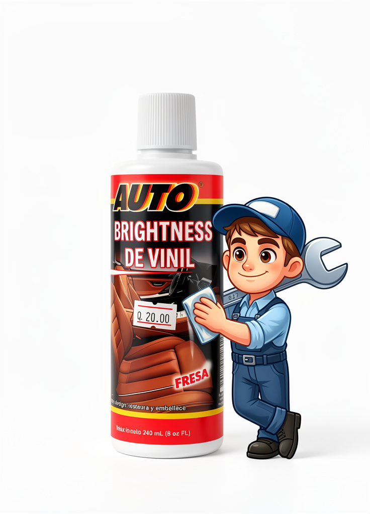 Abrillantador fresa de viniles silicón auto fresa