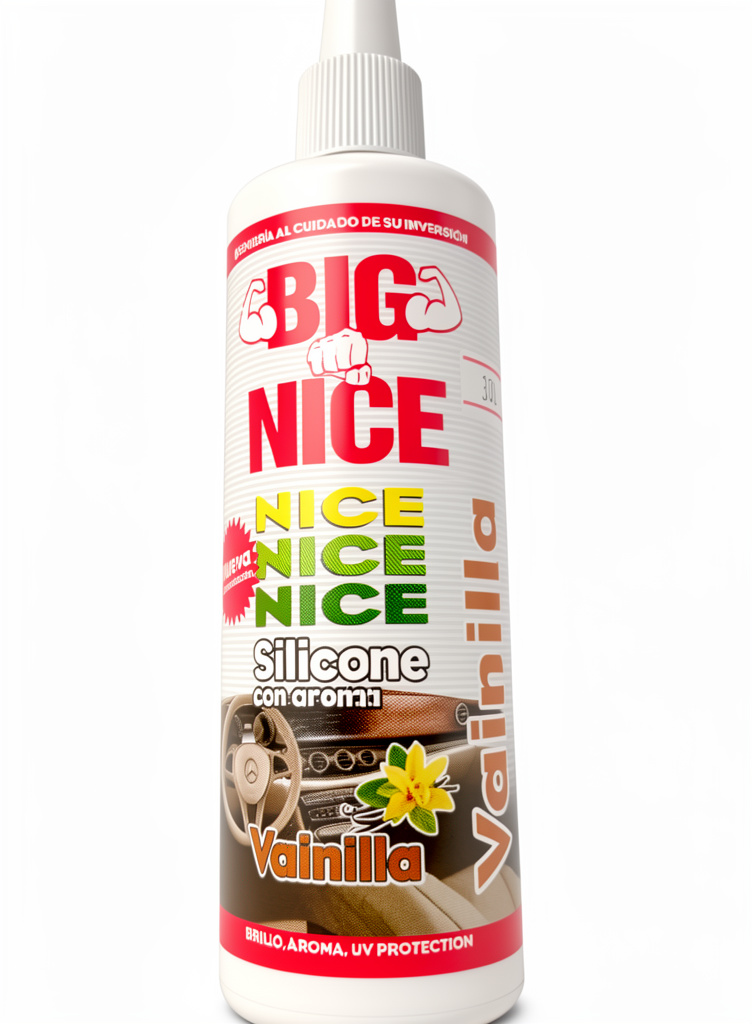 BIG NICE silicón vainilla