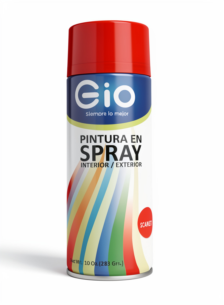 Gio pintura en spray scarlet