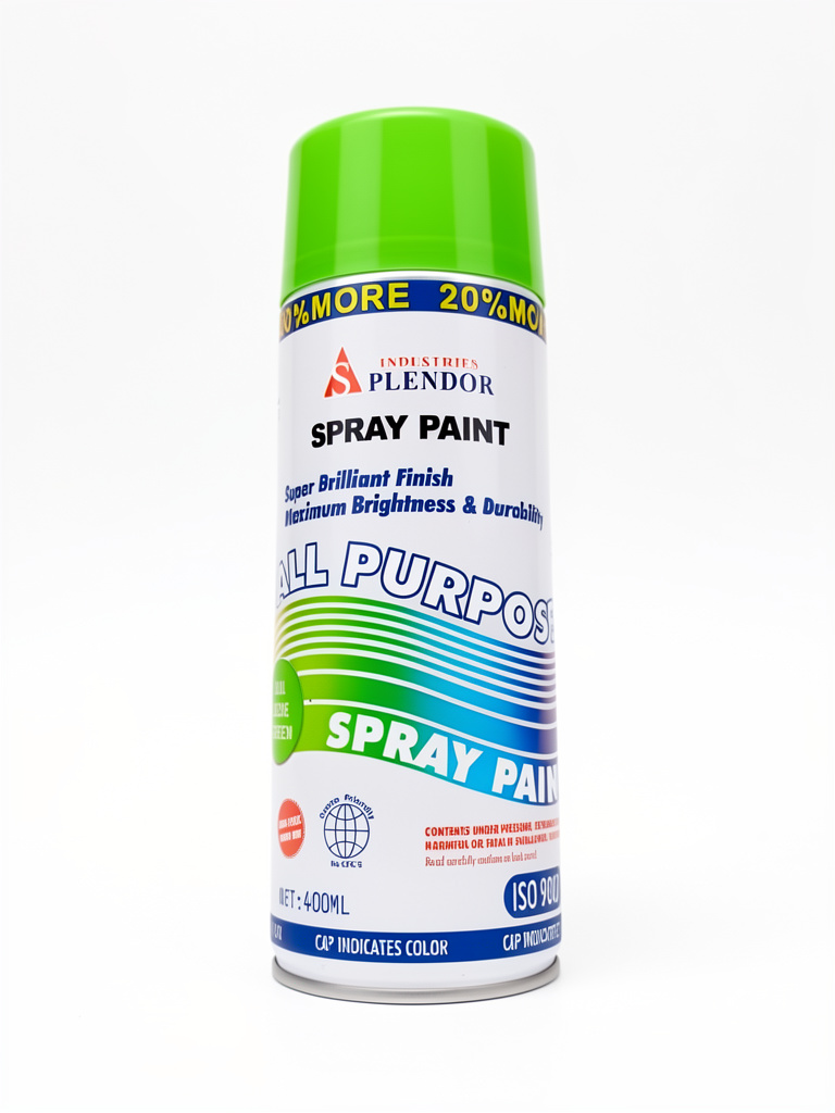 Plendor spray paint verde