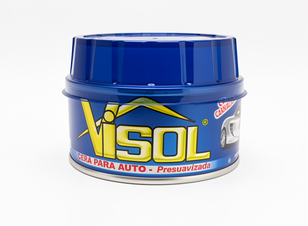 Visol cera para auto azul
