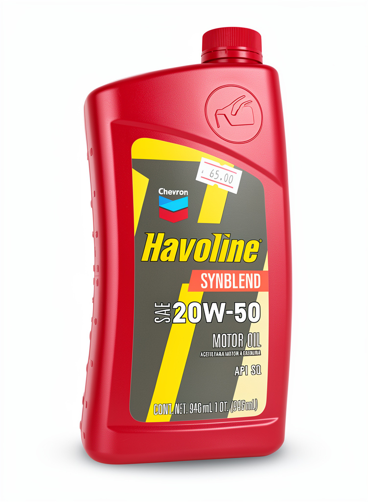 Chevron Havoline 20W-50 aceite para motor