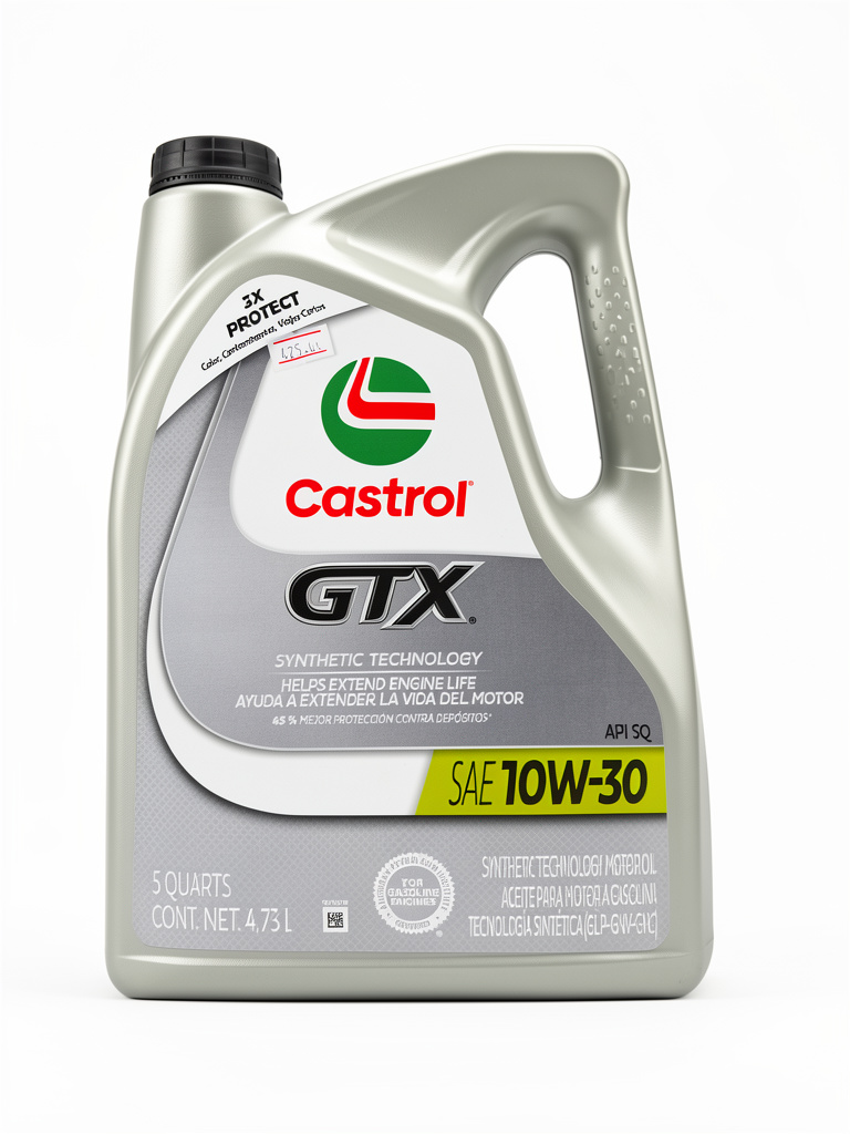 Castrol GTX SAE 10W-30 5LITROS