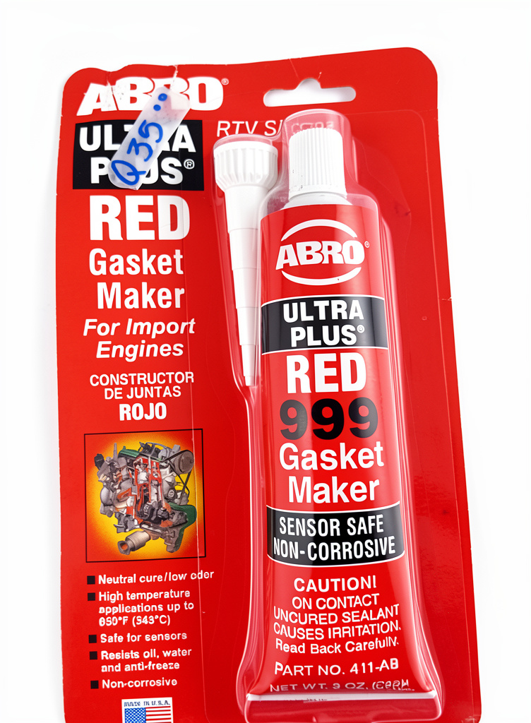 ABRO Ultra Plus Red Gasket Maker
