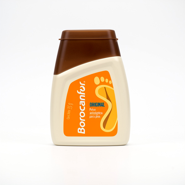 Borocanfor Polvo antiséptico para pies ORIGINAL A 35g