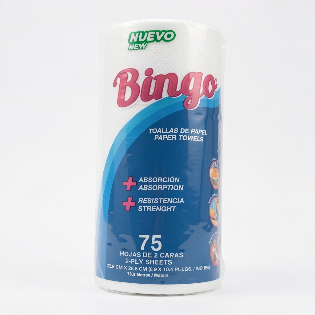 Papel toalla Bingo