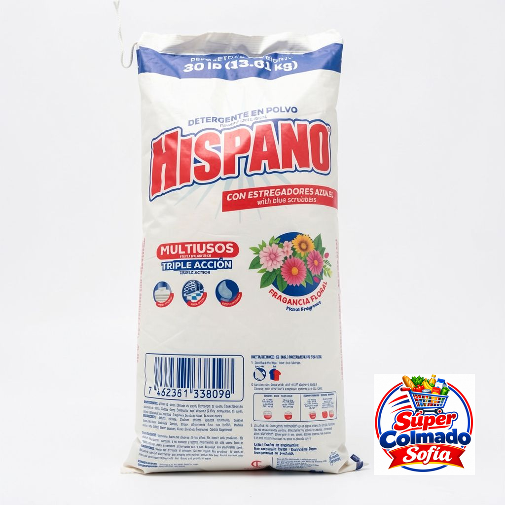 Detergente en polvo Hispano