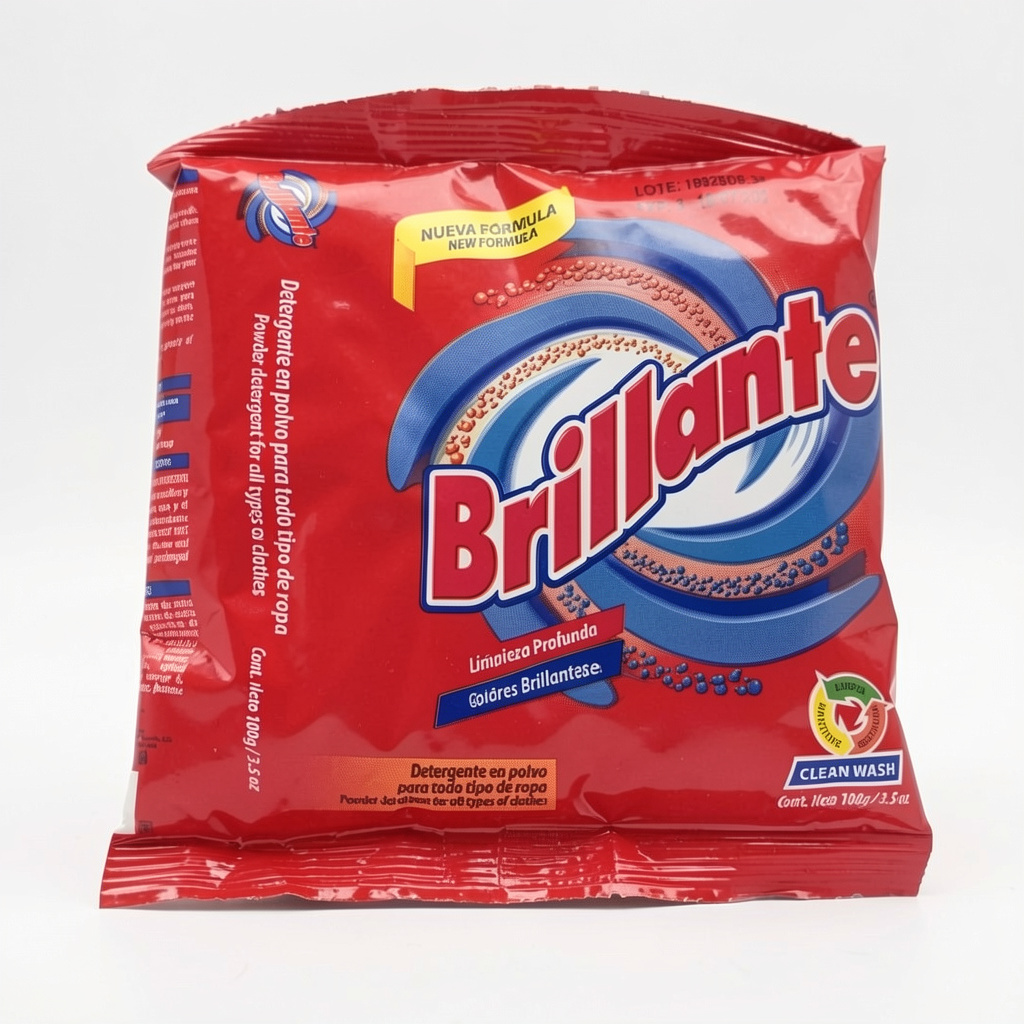 Detergente Brillante rojo100g