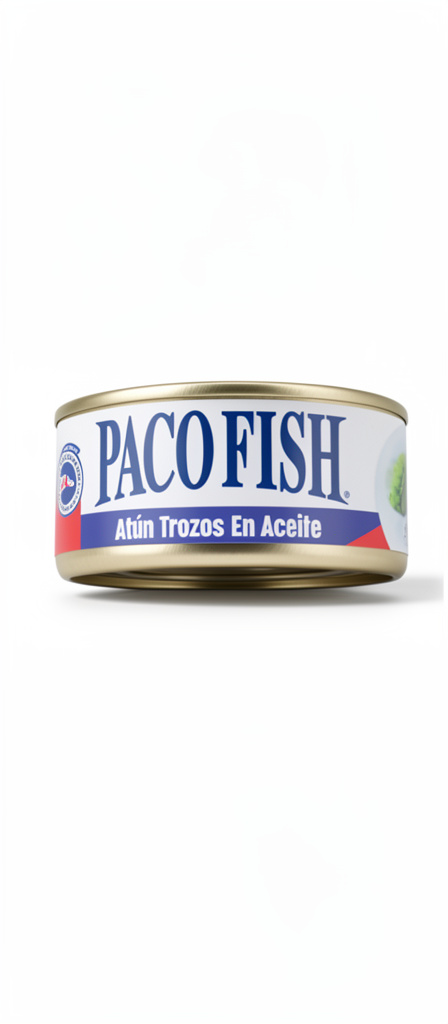 Paco Fish Atún trozos en aceite
