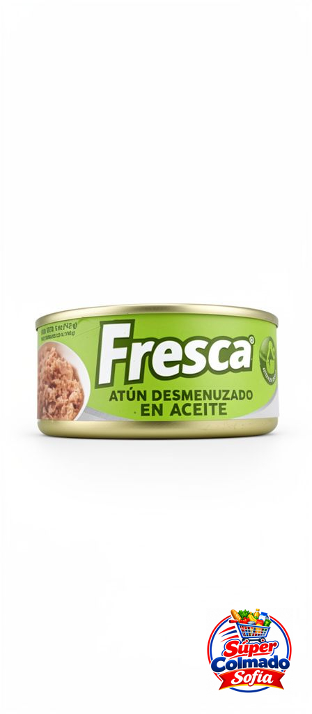 Fresca Atún desmenuzado en aceite