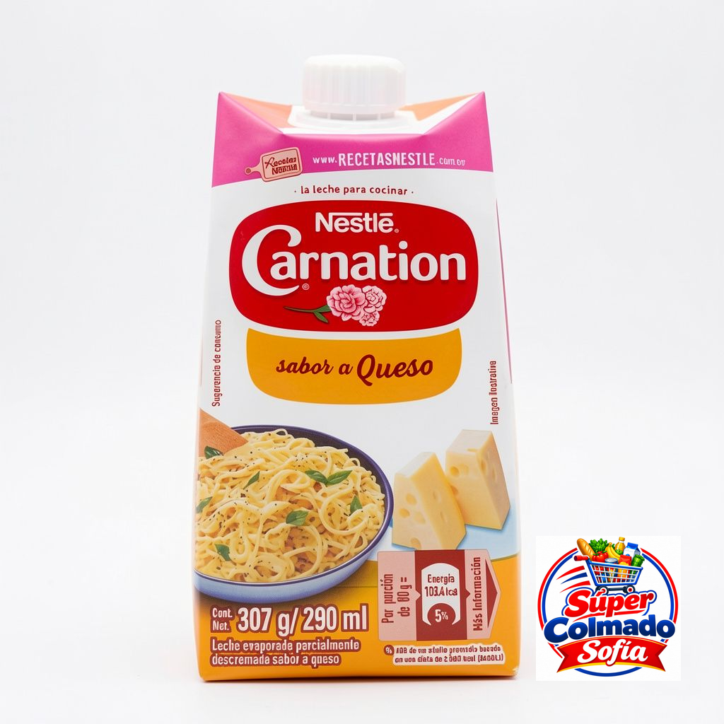 Leche Carnation queso Grande
