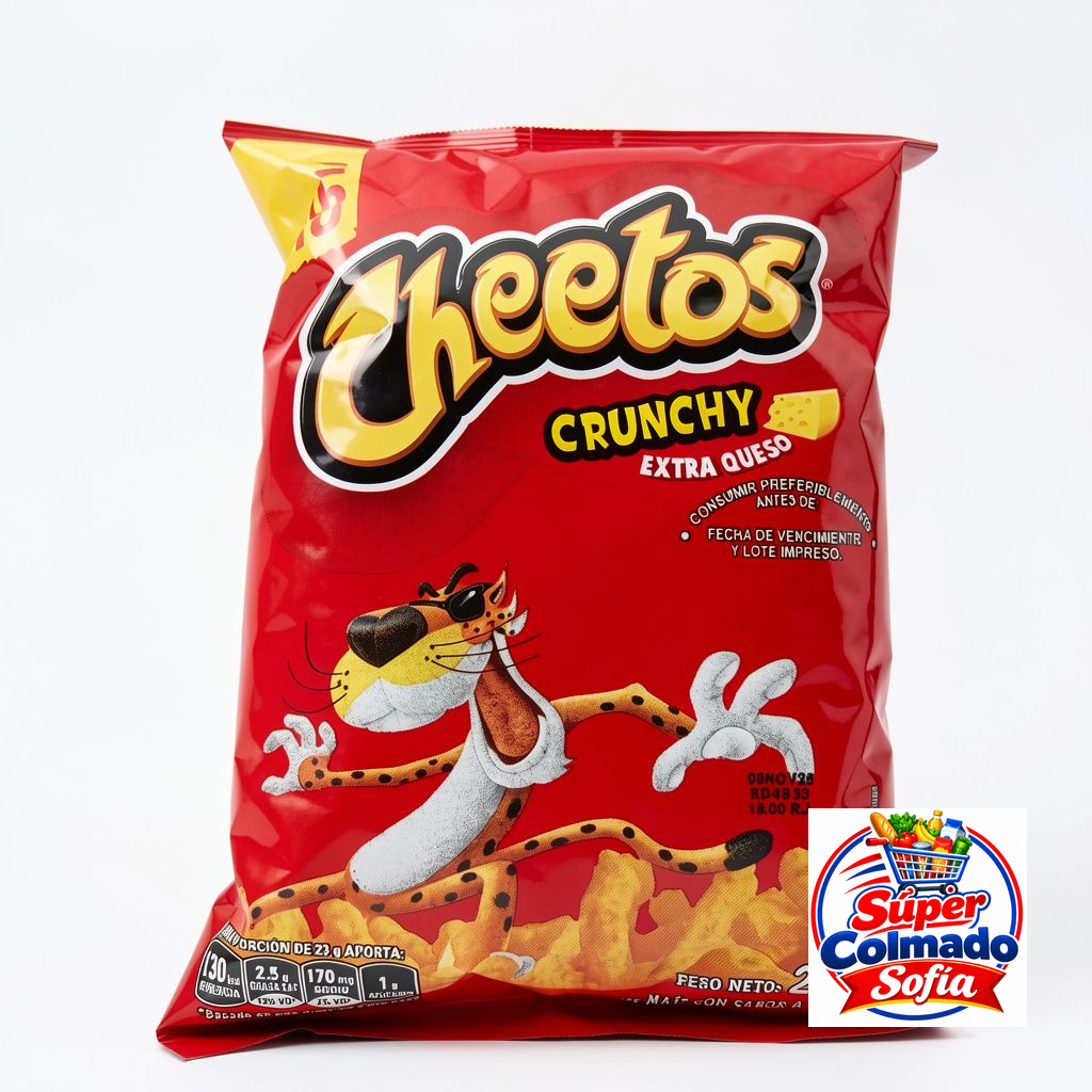 Cheetos Crunchy Extra Queso