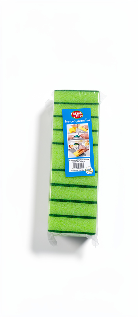 Fregaden esponjas verdes