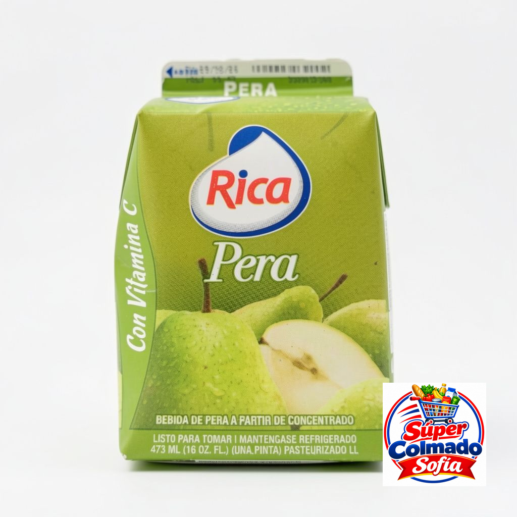 Jugo Rica pera mediano