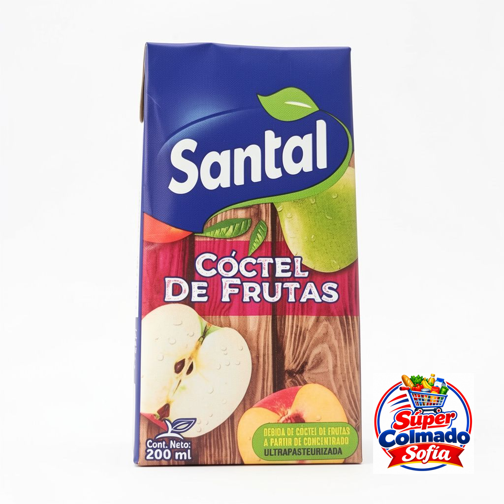 Jugo Santal Coctel de Frutas 200ml