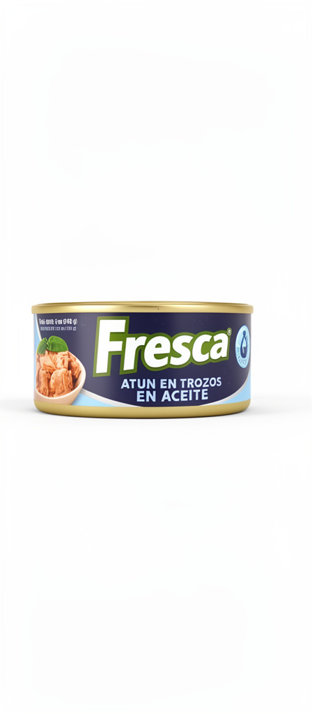 Fresca atun en trozos en aceite