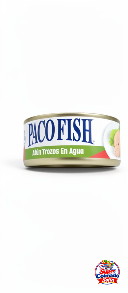 Paco Fish atún trozos en agua