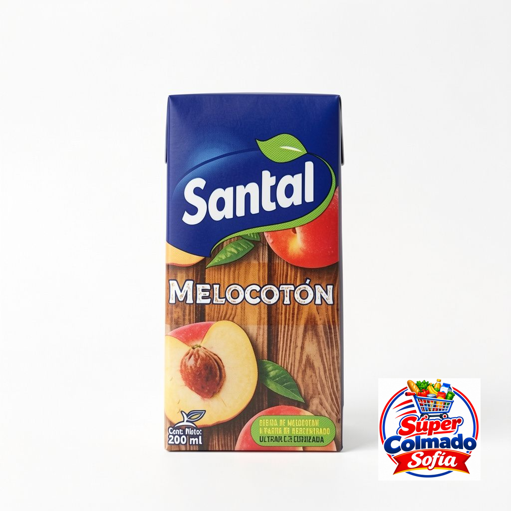 Jugo Santal Melocotón 200ml