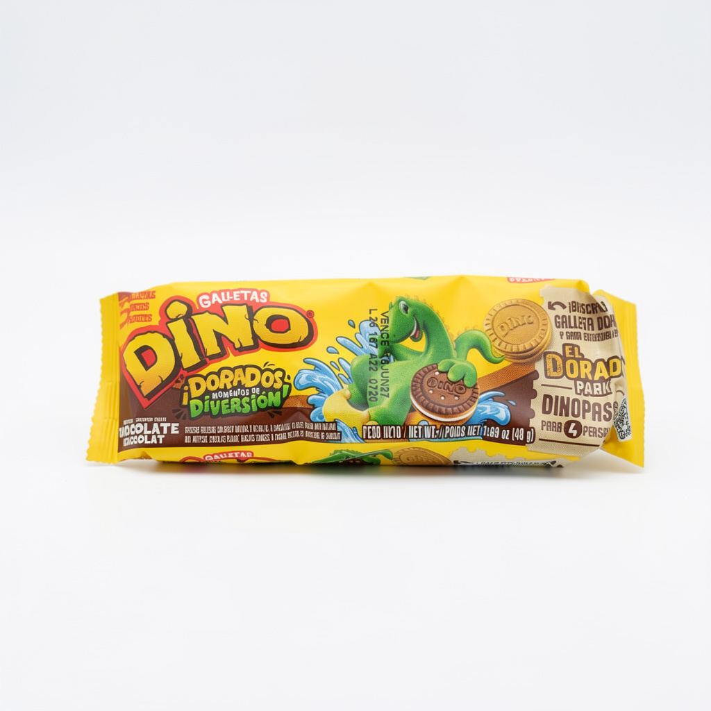 Galletas Dino  chocolate