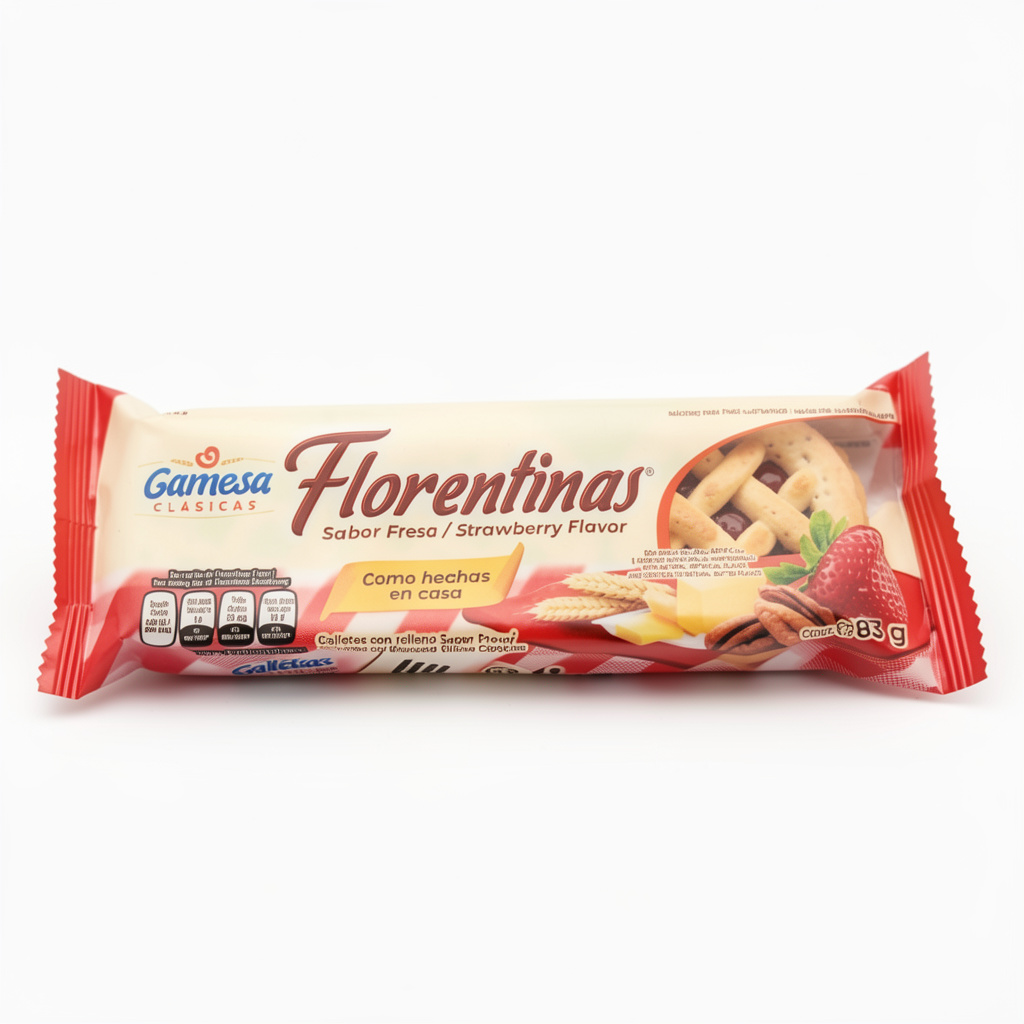 Galletas Florentinas fresa