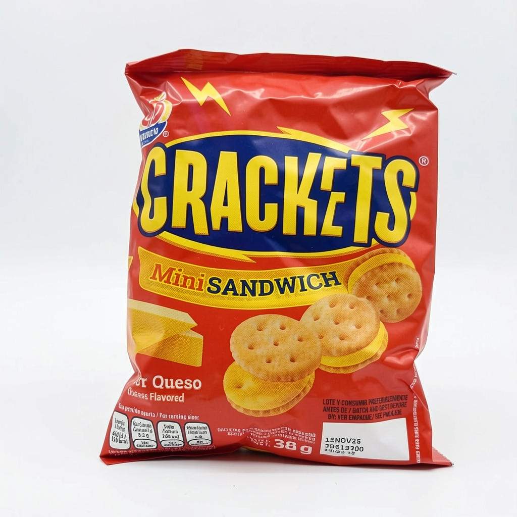 Galletas Mini Crackets queso