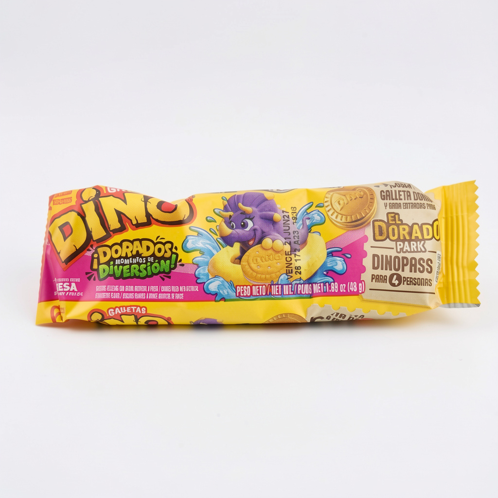 Galletas Dino Fresa
