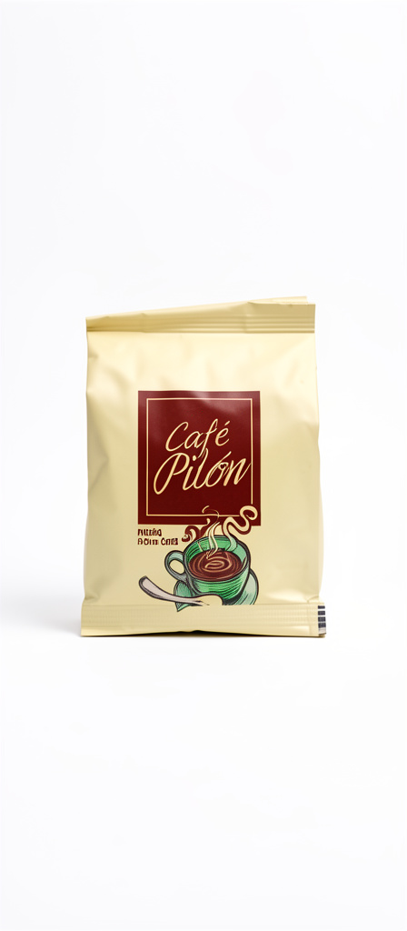 Cafe Pilon molido sobre