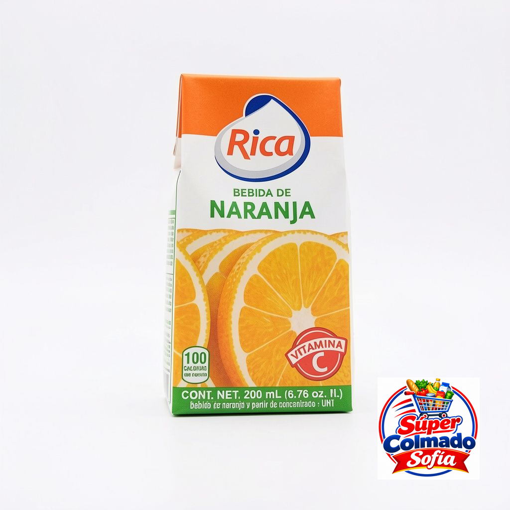 Jugo Rica de naranja 200ml