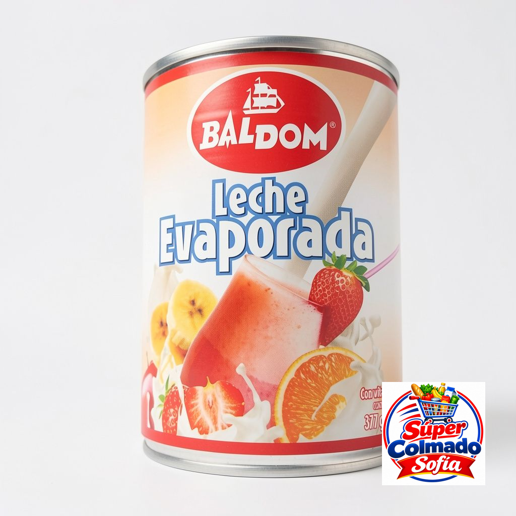 Leche Baldom  Evaporada grande